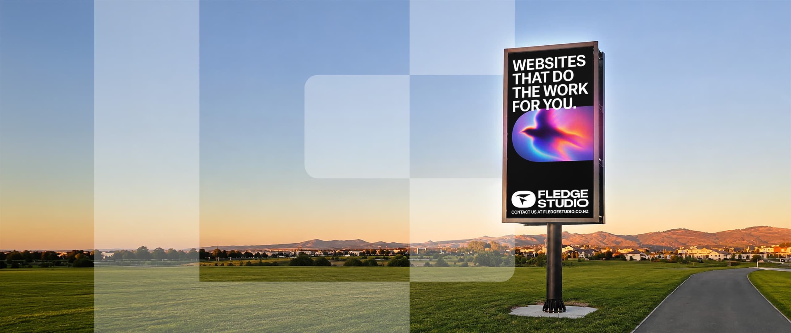 LED billboard installation — Fledge